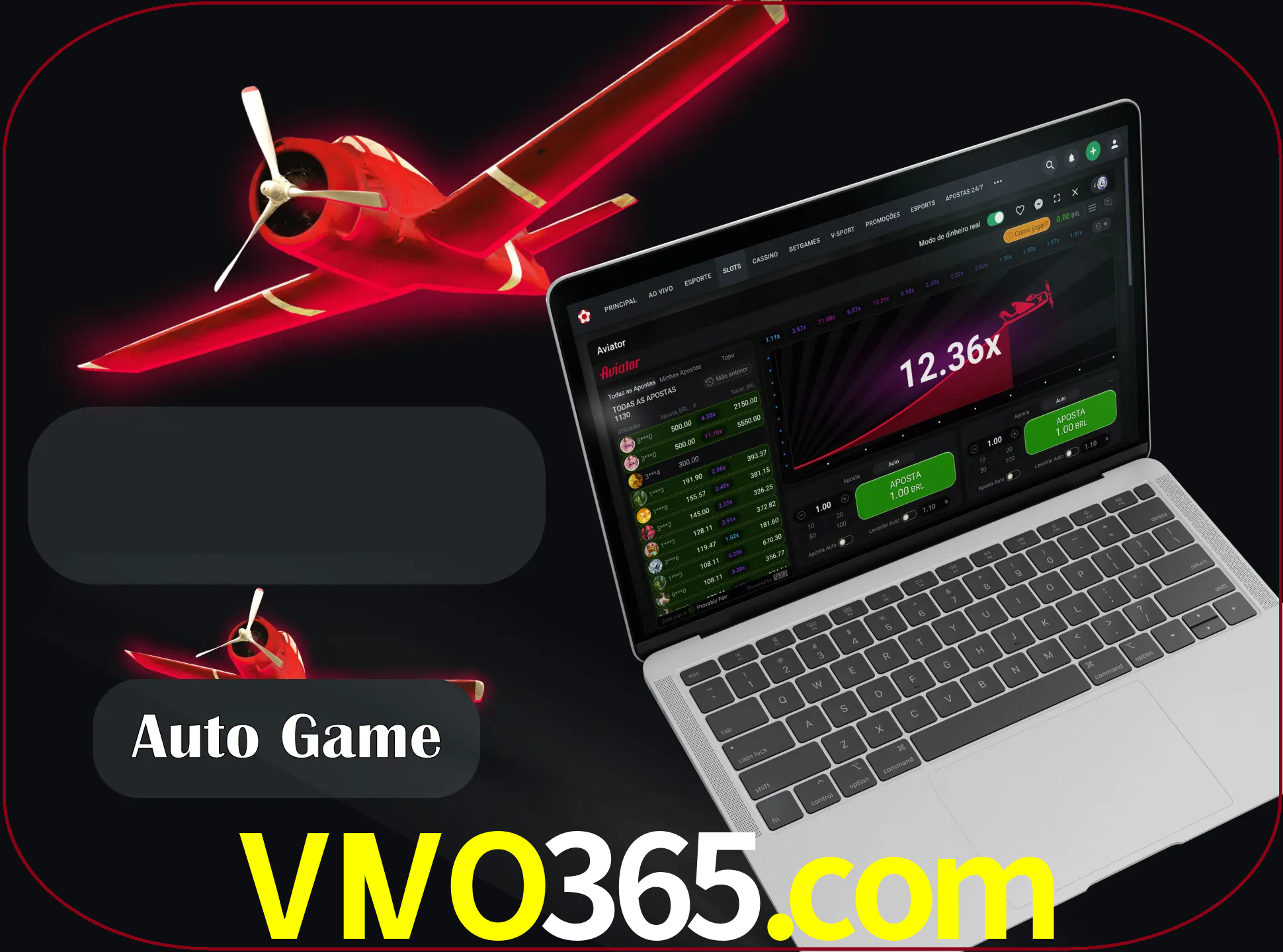 No modo automático, os jogos apostam e sacam seu dinheiro automaticamente.
